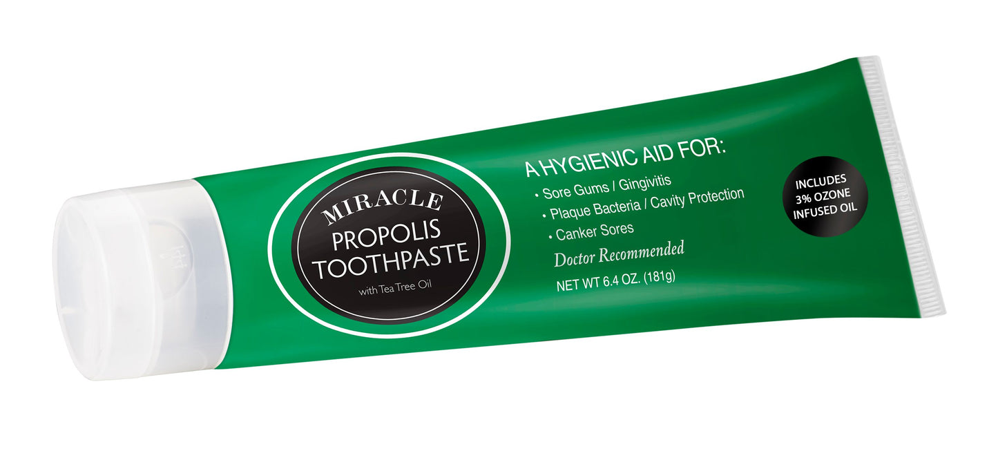 Miracle Propolis TRIAL Pack, Miracle Propolis Toothpaste and Mouthwash