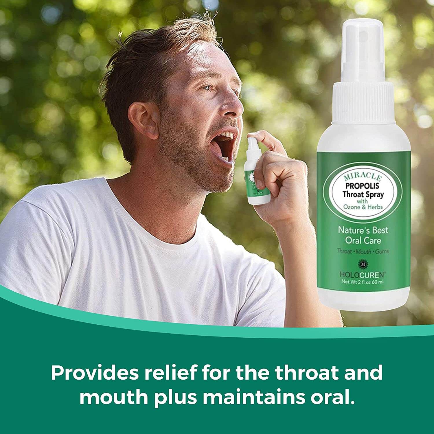 2 oz Miracle Propolis Throat Spray