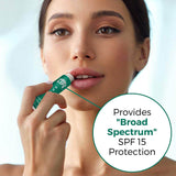 Miracle Lips SPF 15 Sunscreen,  Protective & Moisturizing Lip Action, 2 pack
