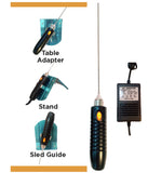 Crafters Hot Knife 9" Rod Style Carving Tool with Stand and Sled Guide - HOLOCUREN - Official Website