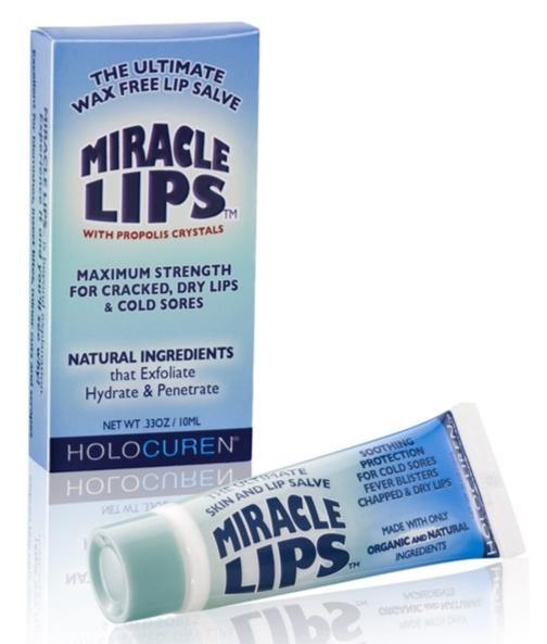 Miracle Lips Salve for Dry, Cracked, Sunburned Lips & Cold Sores - HOLOCUREN - Official Website