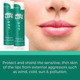6 pc Miracle Lips SPF 15 Sunscreen,  Protective & Moisturizing Lip Action