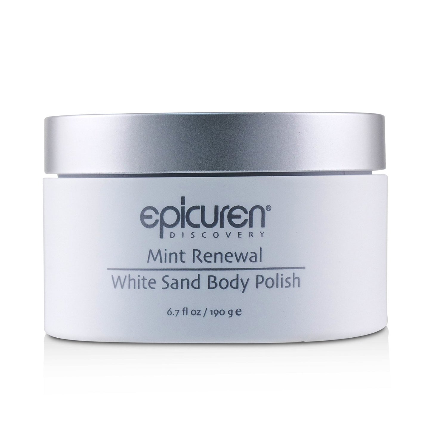 Epicuren Mint Renewal White Sand Body Polish and Scrub, 6.7 oz