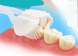 New 3 sided Toothbrush, 360° Deep Clean for Brushing, Massaging, Tongue Scraping