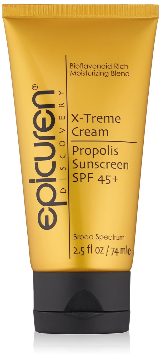 Epicuren DISCOVERY X-treme Propolis Sunscreen SPF 45+, Yellow, 2.5 Fl Oz