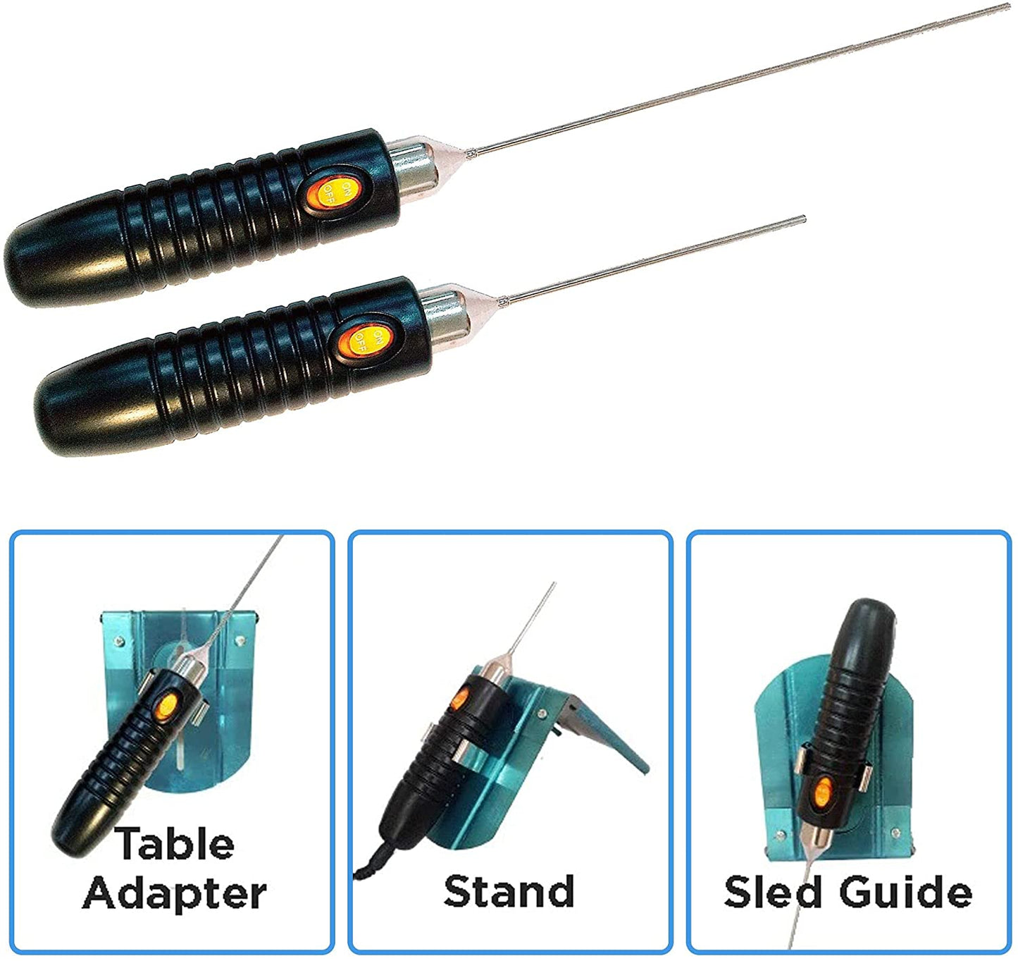 Set of Pro-1 Hot Knife and Crafters 6" + 9" Hot Rod Style Carving Tool with 3in1 Adaptor - HOLOCUREN - Official Website