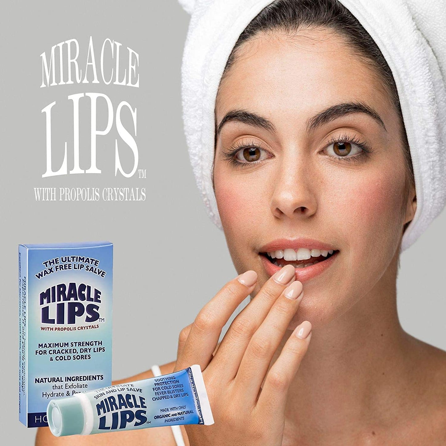 Miracle Lips Salve for Dry, Cracked, Sunburned Lips & Cold Sores - HOLOCUREN - Official Website