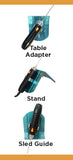 Crafters Hot Knife 6" Rod Style Carving Tool with Stand and Sled Guide - HOLOCUREN - Official Website
