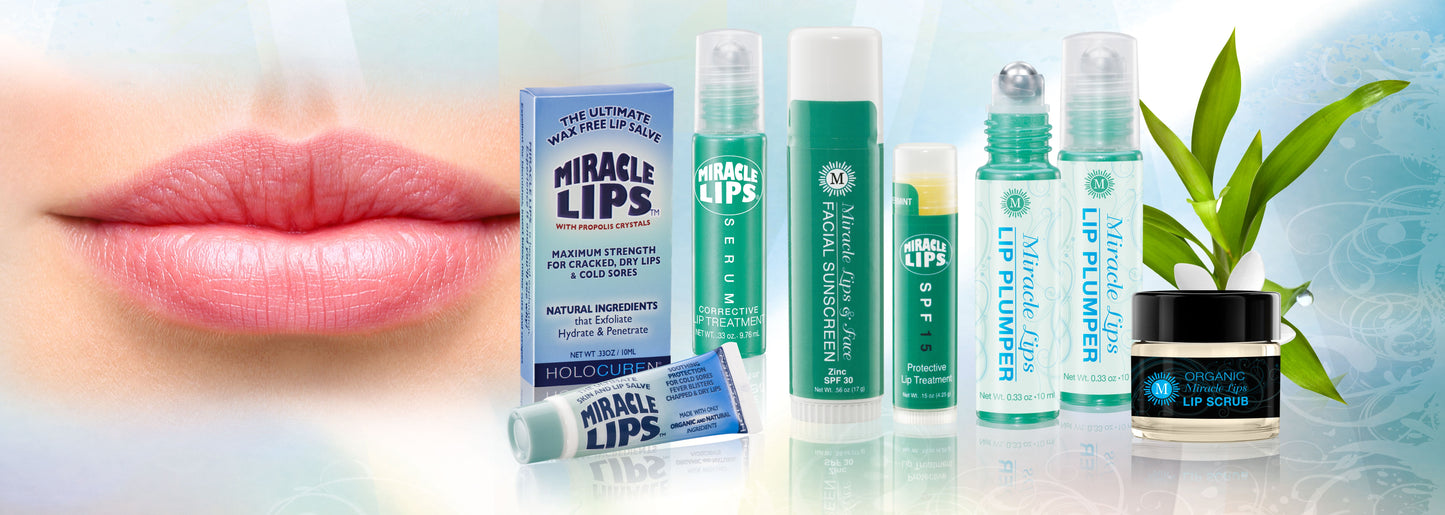 Miracle Lips Serum and Miracle Lips SPF 15 Lip Balm Correct and Protect - HOLOCUREN - Official Website