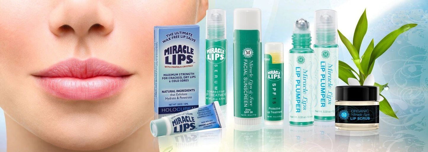 3pc Miracle Lips Plumper, Serum for Corrective Beauty and Sunscreen SPF 15 - HOLOCUREN - Official Website