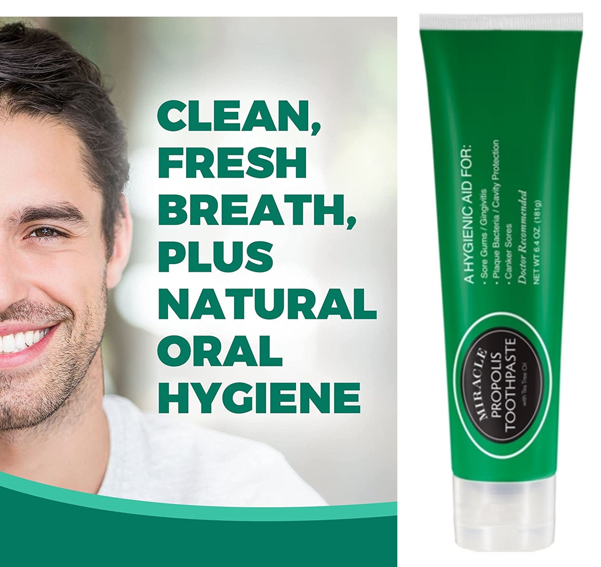 Miracle Propolis Oral Care Line TRIAL Pack, Try 4 Pack and SAVE - HOLOCUREN - Official Website