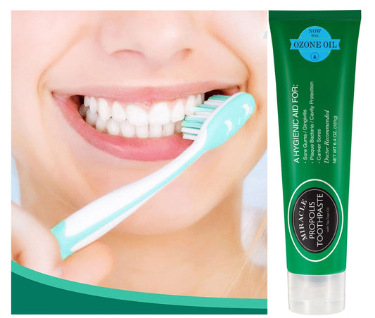 Ozone & Miracle Propolis Toothpaste with Tea Tree Oil - HOLOCUREN - Official Website