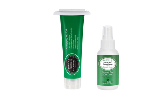 Miracle Propolis Toothpaste & Propolis Throat Spray with Echinacea - HOLOCUREN - Official Website