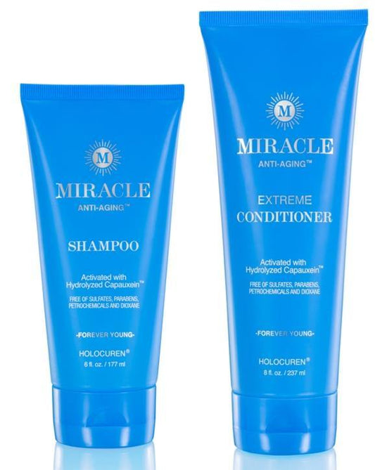 Miracle Anti-Aging Shampoo and Extreme Conditioner; Two Pack - HOLOCUREN - Official Website